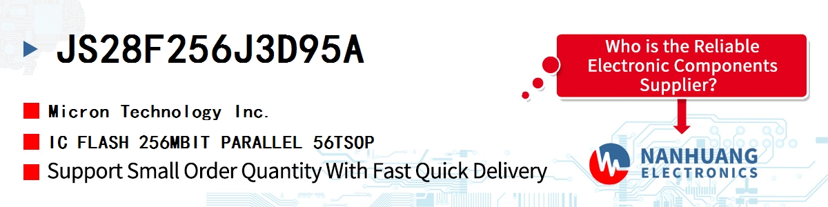 JS28F256J3D95A Micron IC FLASH 256MBIT PARALLEL 56TSOP