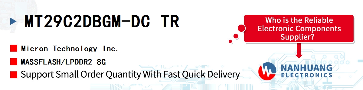 MT29C2DBGM-DC TR Micron MASSFLASH/LPDDR2 8G