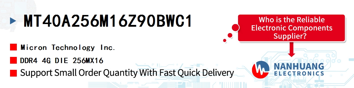 MT40A256M16Z90BWC1 Micron DDR4 4G DIE 256MX16