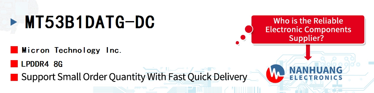 MT53B1DATG-DC Micron LPDDR4 8G