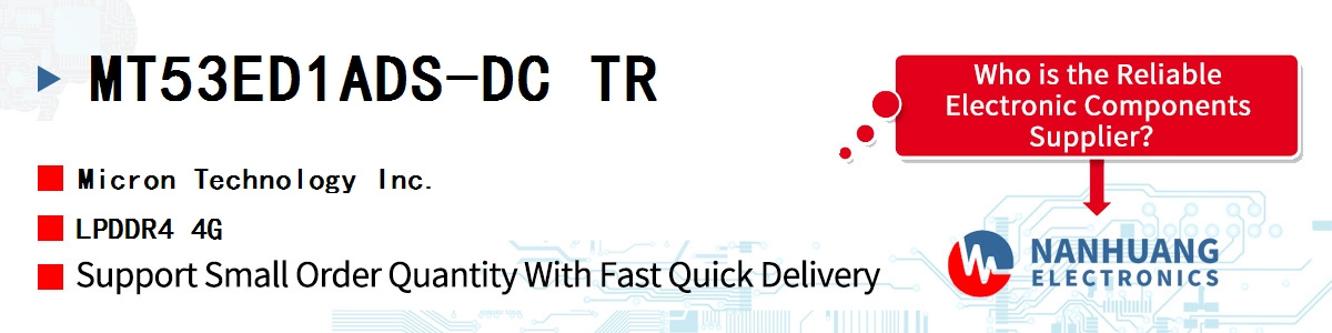 MT53ED1ADS-DC TR Micron LPDDR4 4G