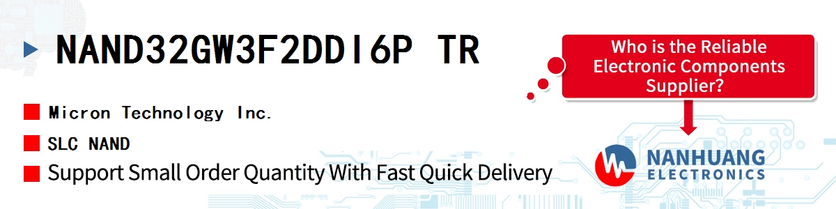 NAND32GW3F2DDI6P TR Micron SLC NAND