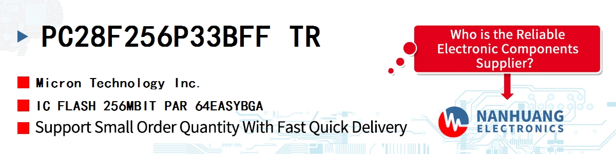 PC28F256P33BFF TR Micron IC FLASH 256MBIT PAR 64EASYBGA