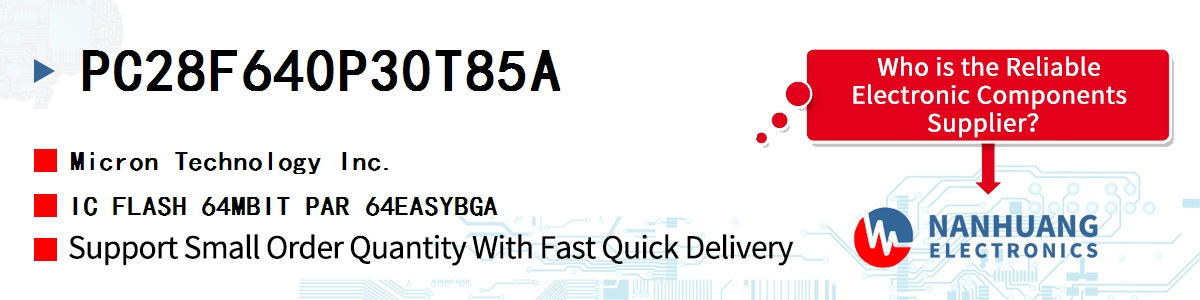 PC28F640P30T85A Micron IC FLASH 64MBIT PAR 64EASYBGA